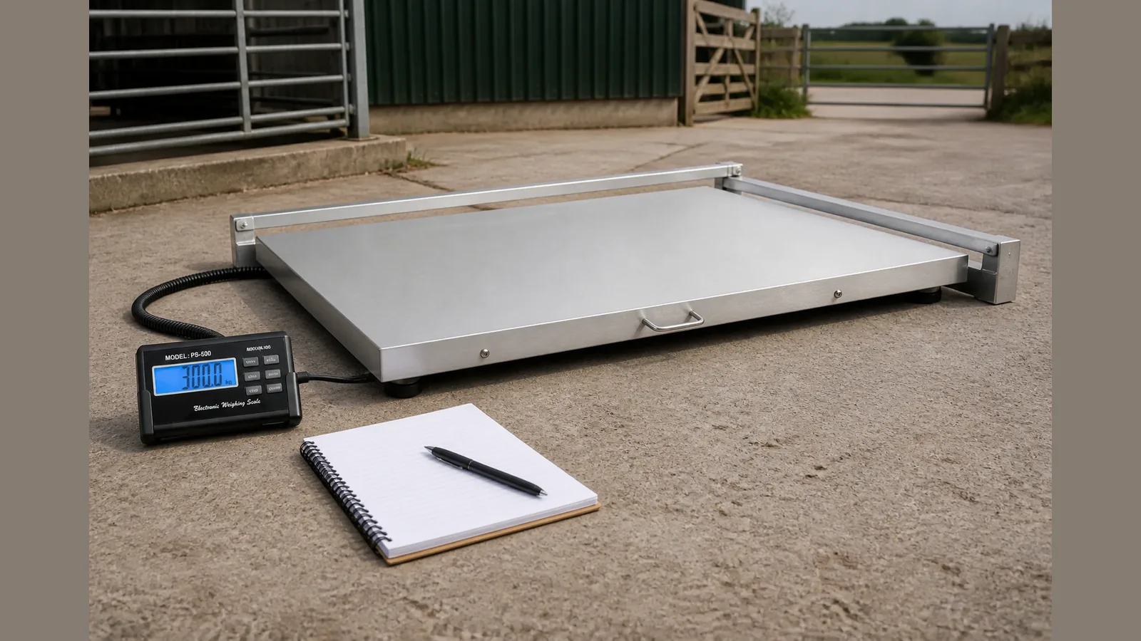 UK guide visual for how to choose a livestock platform scale UK
